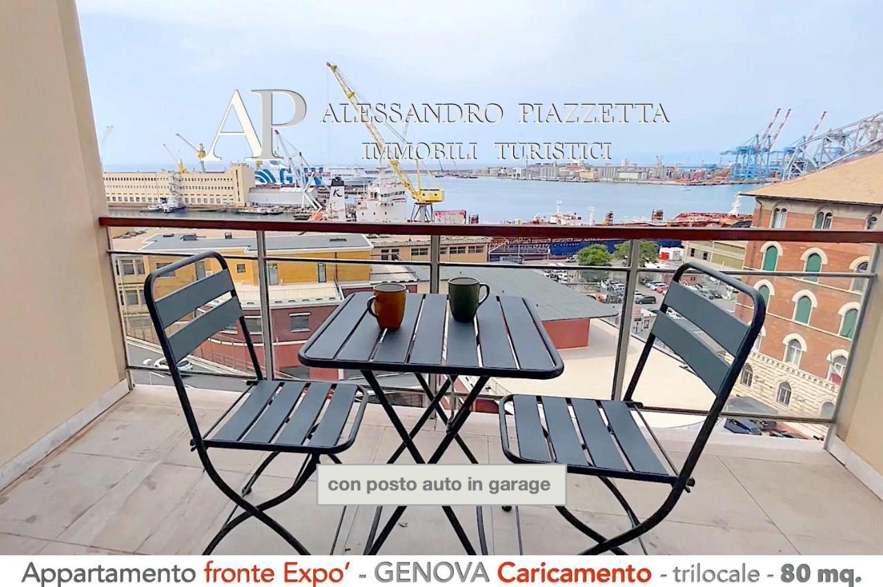 Cavour Luxury Sea View Apartment Genoa Exterior photo
